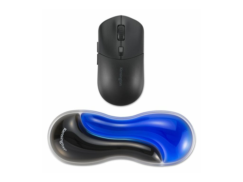 Kensington Slim Duo - Mouse/trackball wrist rest - gel - blue K62439NA