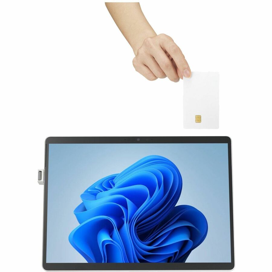 Kensington Smart Card (CAC) Reader Adapter for Surface Pro 9 with Intel - USB Type C -