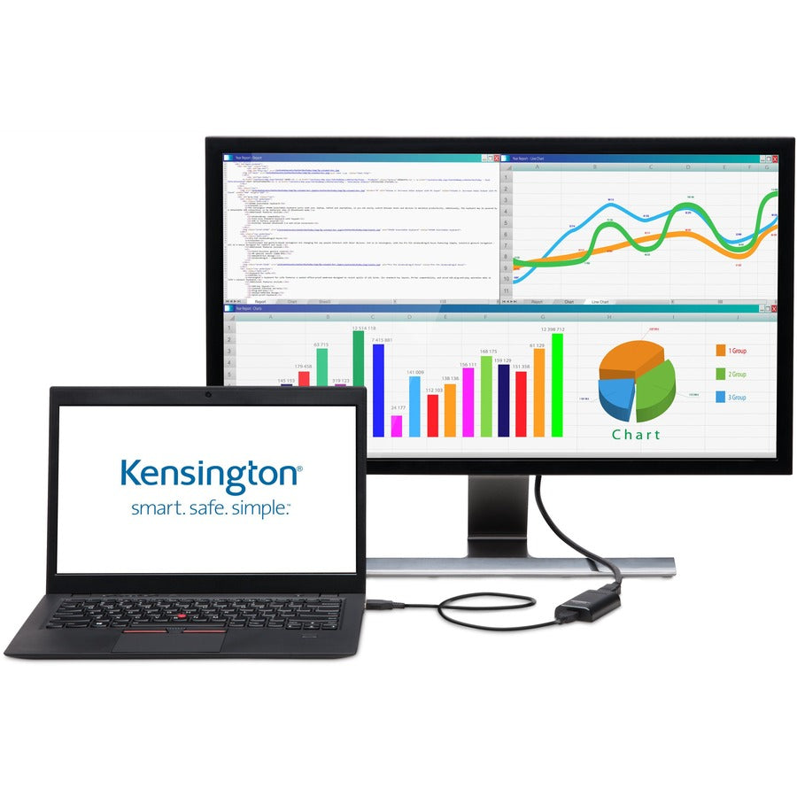 Kensington Vu4000 Usb 3.0 To Hdmi 4K Video Adapter