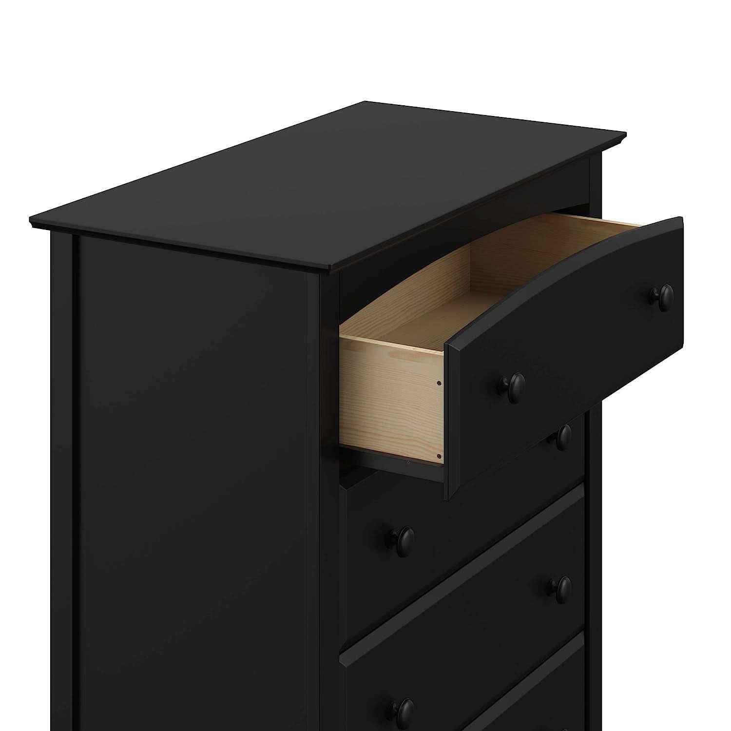 Kenton 5 Drawer Dresser For Kids Bedroom With Anti Tip Kit
