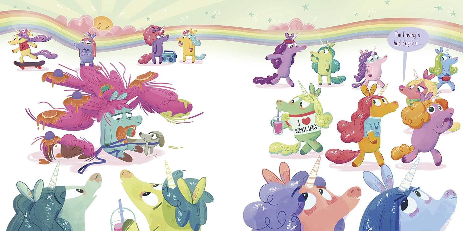 Kevin The Unicorn It's Not All Rainbows Story Book