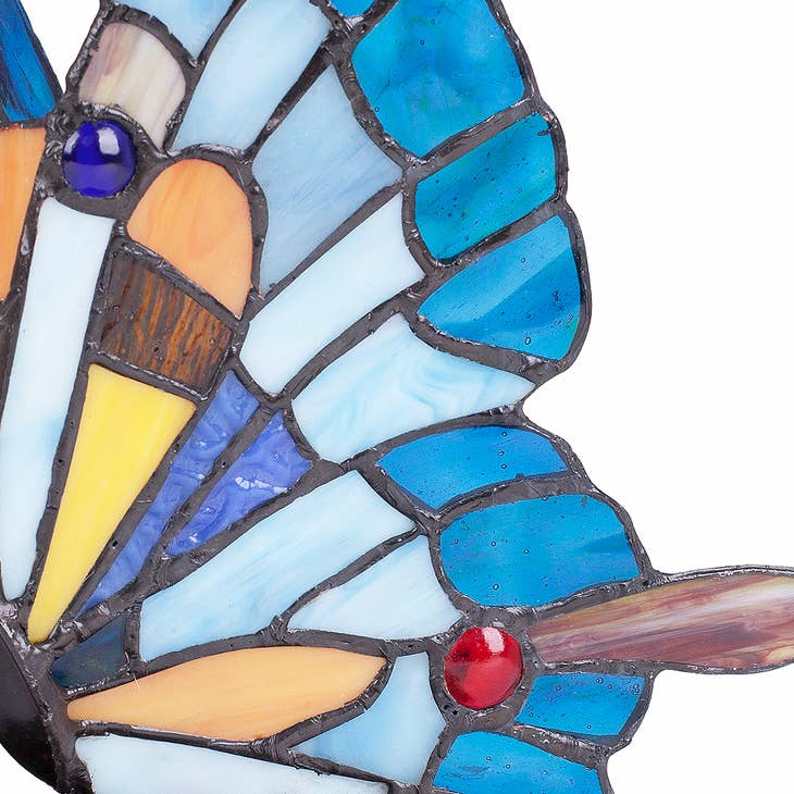 Kiara Blue Butterfly Accent Lamp