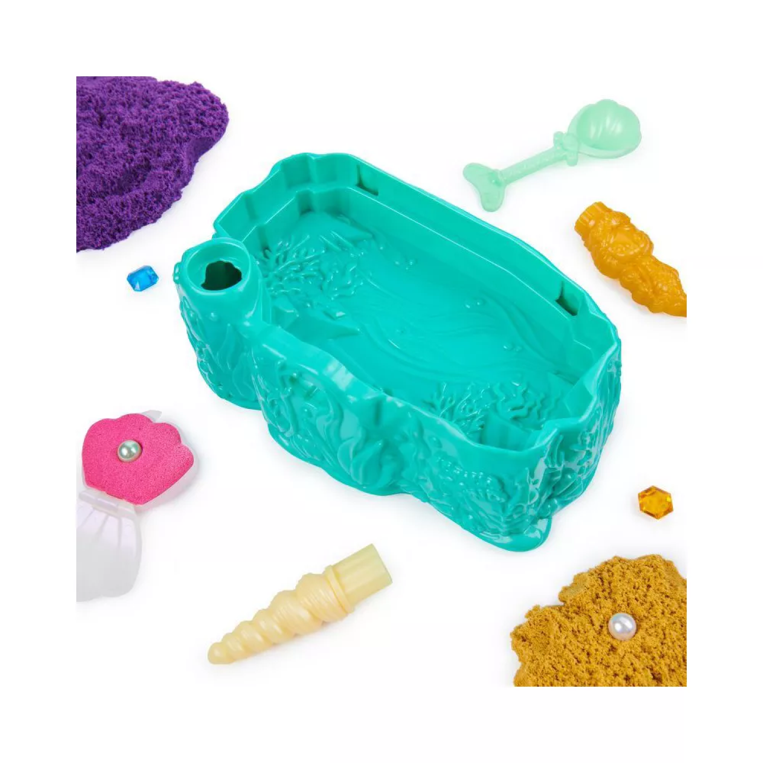 Kinetic Sand Mermaid Crystal Playset