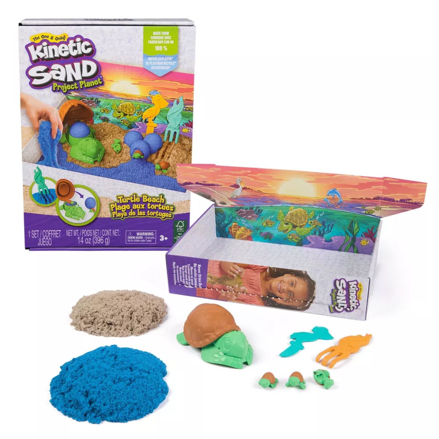 Kinetic Sand Project Planet - Turtle Beach
