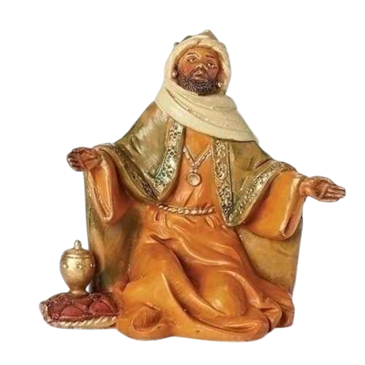 King Balthazar Nativity Figurine - 5 Inch Scale