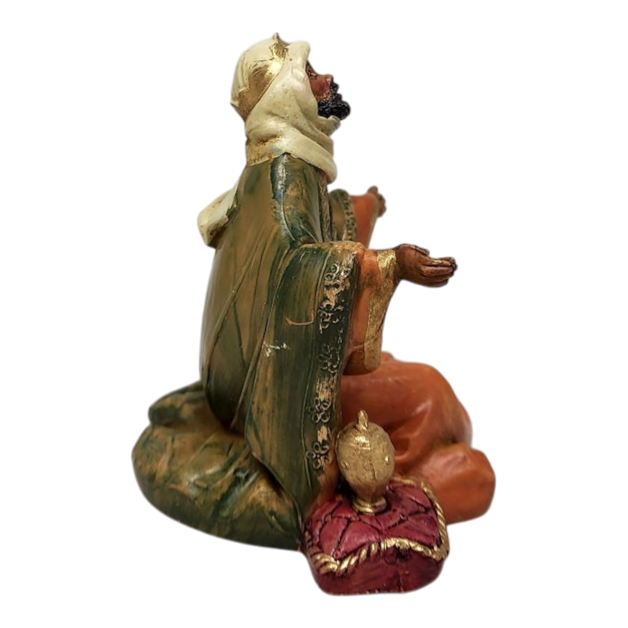 King Balthazar Nativity Figurine - 5 Inch Scale