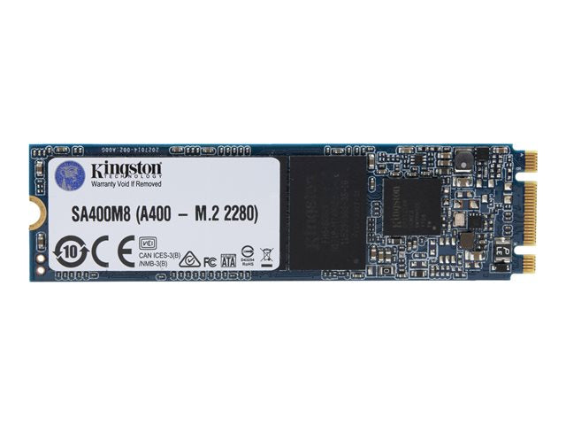 Kingston A400 120 GB Solid State Drive - M.2 2280 Internal - SATA (SATA/600) SA400M8/120GBK