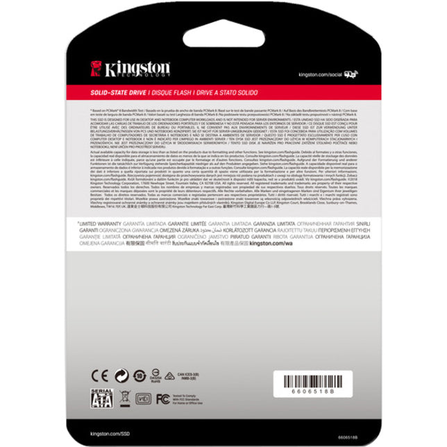 Kingston A400 120 Gb Solid State Drive - M.2 2280 Internal - Sata (Sata/600) SA400M8/120G