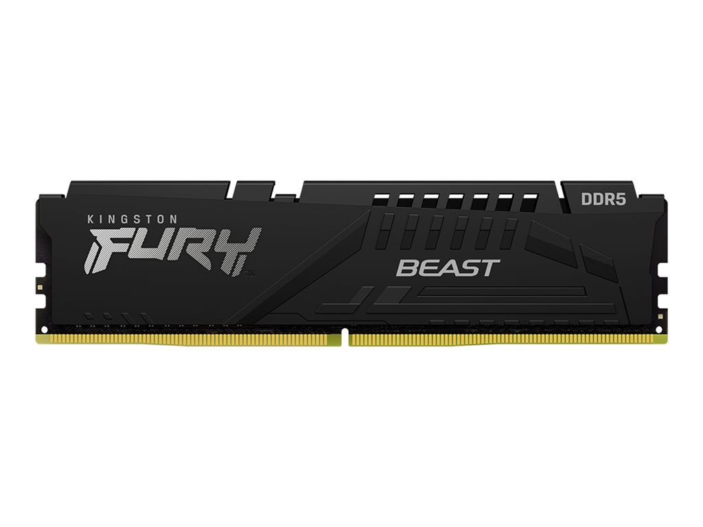 Kingston FURY Beast - DDR5 - kit - 128 GB: 4 x 32 GB - DIMM 288-pin - 5600 MHz / PC5-44800 - CL40 - 1.25 V - unbuffered - on-die KF556C40BBK4-128