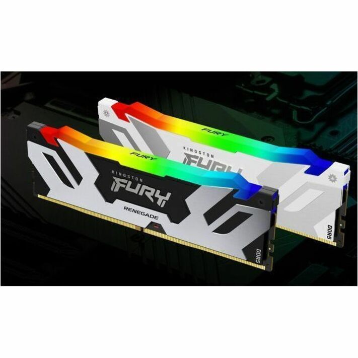 Kingston FURY Renegade 32GB (2 x 16GB) DDR5 SDRAM Memory Kit - For Motherboard - 32 GB (2