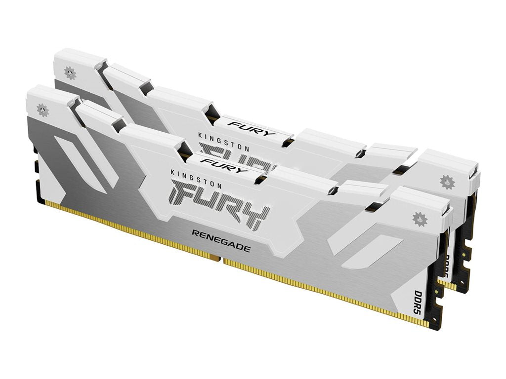 Kingston FURY Renegade - DDR5 - kit - 32 GB: 2 x 16 GB - DIMM 288-pin - 8000 MHz / PC5-64000 - CL38 - 1.45 V - unbuffered - on-die KF580C38RWK2-32