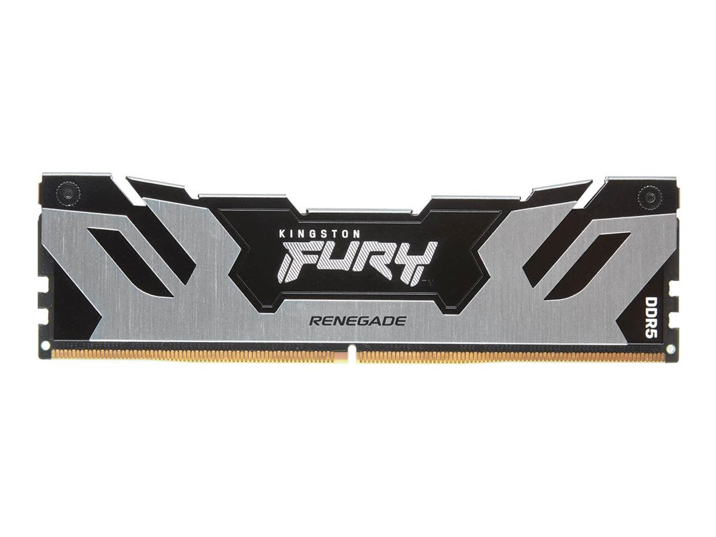 Kingston FURY Renegade Silver - DDR5 - module - 16 GB - DIMM 288-pin - 7600 MHz / PC5-60800 - CL38 - 1.45 V - unbuffered - on-die KF576C38RS-16