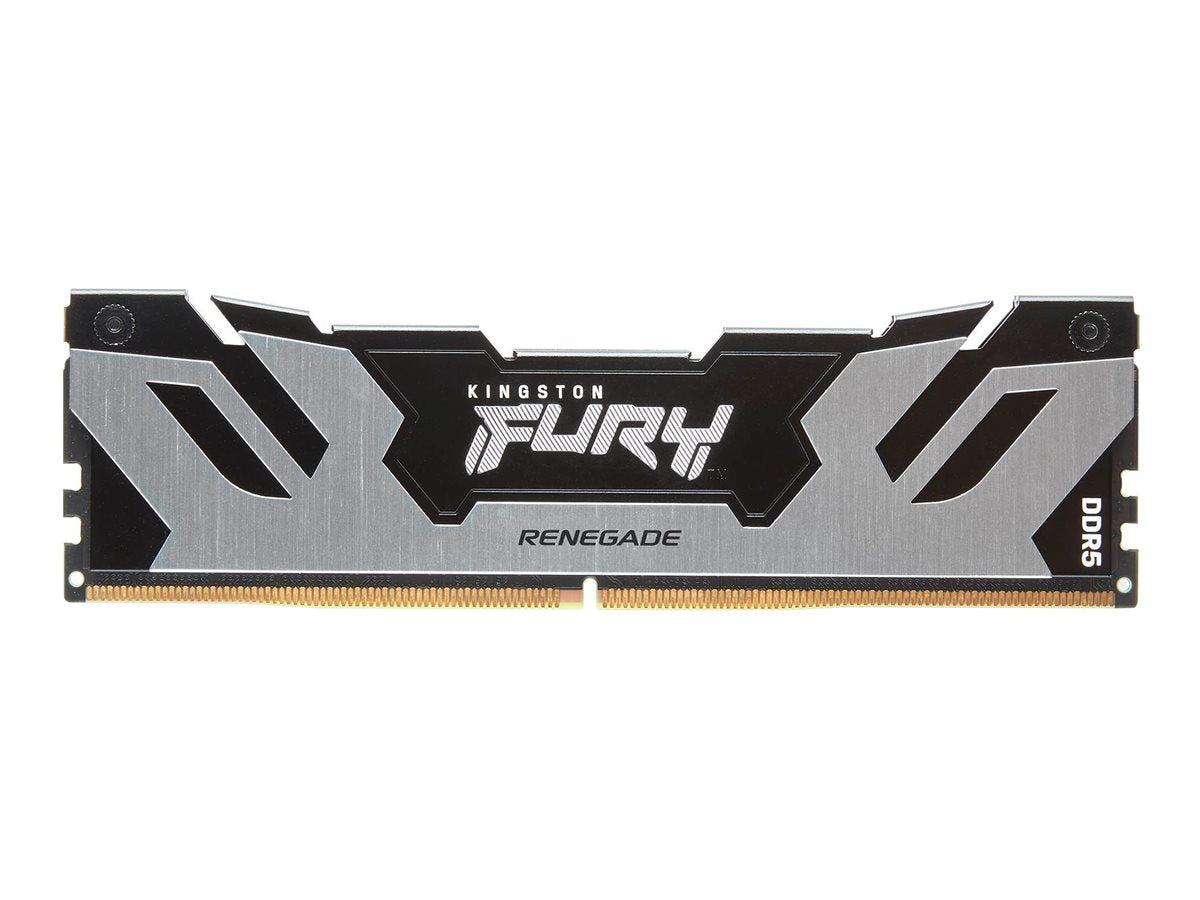 Kingston FURY Renegade Silver - DDR5 - module - 16 GB - DIMM 288-pin - 7600 MHz / PC5-60800 - CL38 - 1.45 V - unbuffered - on-die KF576C38RS-16