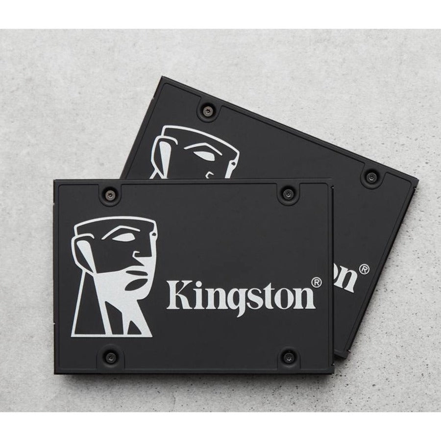 Kingston KC600 256 GB Solid State Drive - 2.5 Internal - SATA (SATA/600)" SKC600/256GBK