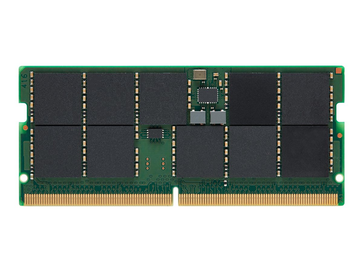 Kingston Server Premier - DDR5 - module - 16 GB - SO-DIMM 262-pin - 4800 MHz / PC5-38400 - CL40 - 1.1 V - unbuffered - on-die KSM48T40BS8KI-16HA