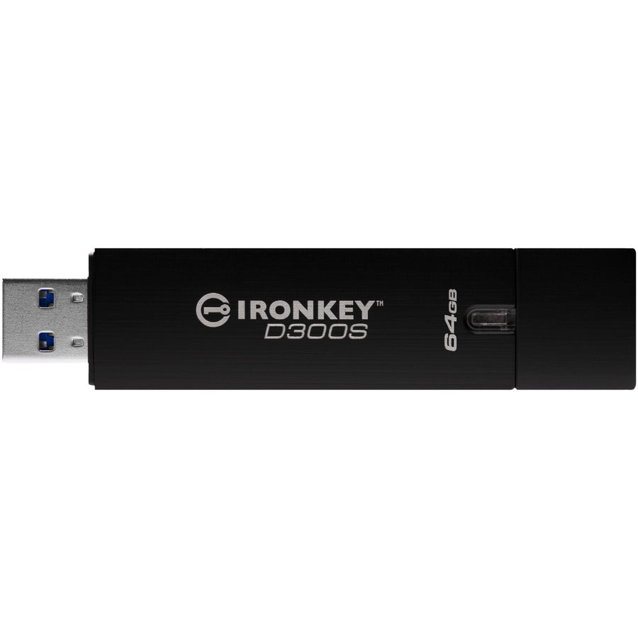 Kingston Technology D300S Usb Flash Drive 64 Gb Usb Type-A 3.2 Gen 1 (3.1 Gen 1) Black