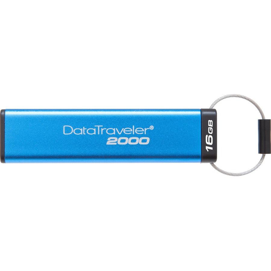 Kingston Technology Datatraveler 2000 16Gb Usb Flash Drive Usb Type-A 3.2 Gen 1 (3.1 Gen 1) Blue