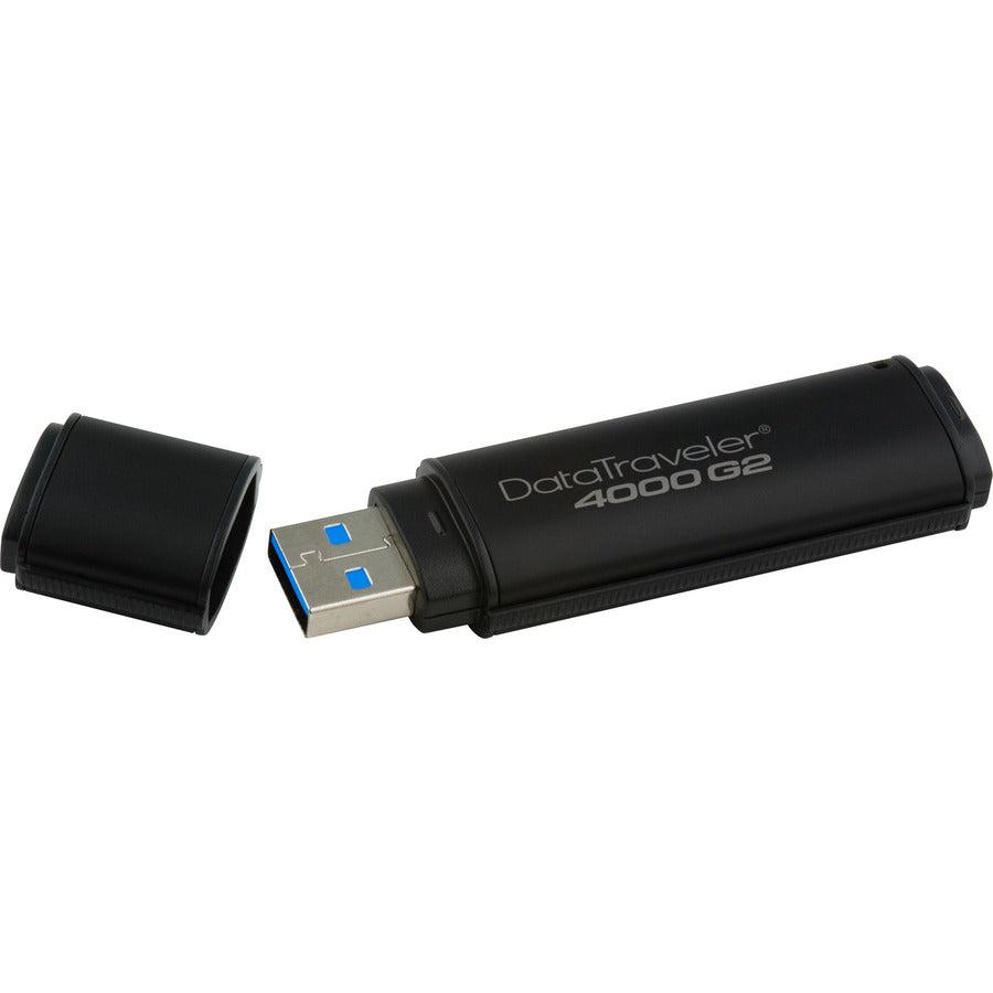 Kingston Technology Datatraveler 4000G2 With Management 32Gb Usb Flash Drive Usb Type-A 3.2 Gen 1 (3.1 Gen 1) Black