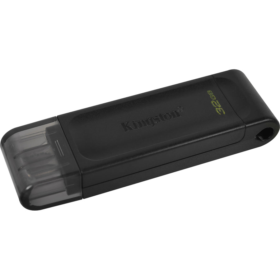 Kingston Technology Datatraveler 70 Usb Flash Drive 32 Gb Usb Type-C 3.2 Gen 1 (3.1 Gen 1) Black