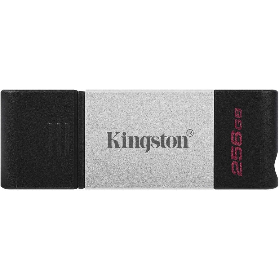 Kingston Technology Datatraveler 80 Usb Flash Drive 256 Gb Usb Type-C 3.2 Gen 1 (3.1 Gen 1) Black, Silver