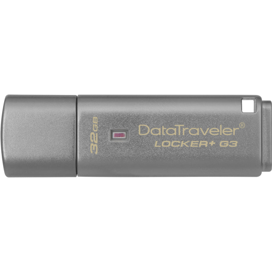 Kingston Technology Datatraveler Locker+ G3 32Gb Usb Flash Drive Usb Type-A 3.2 Gen 1 (3.1 Gen 1) Silver