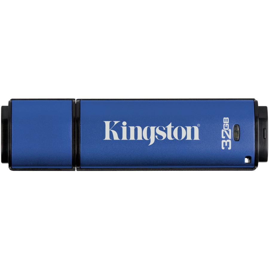 Kingston Technology Datatraveler Vault Privacy 3.0 32Gb Usb Flash Drive Usb Type-A 3.2 Gen 1 (3.1 Gen 1) Blue