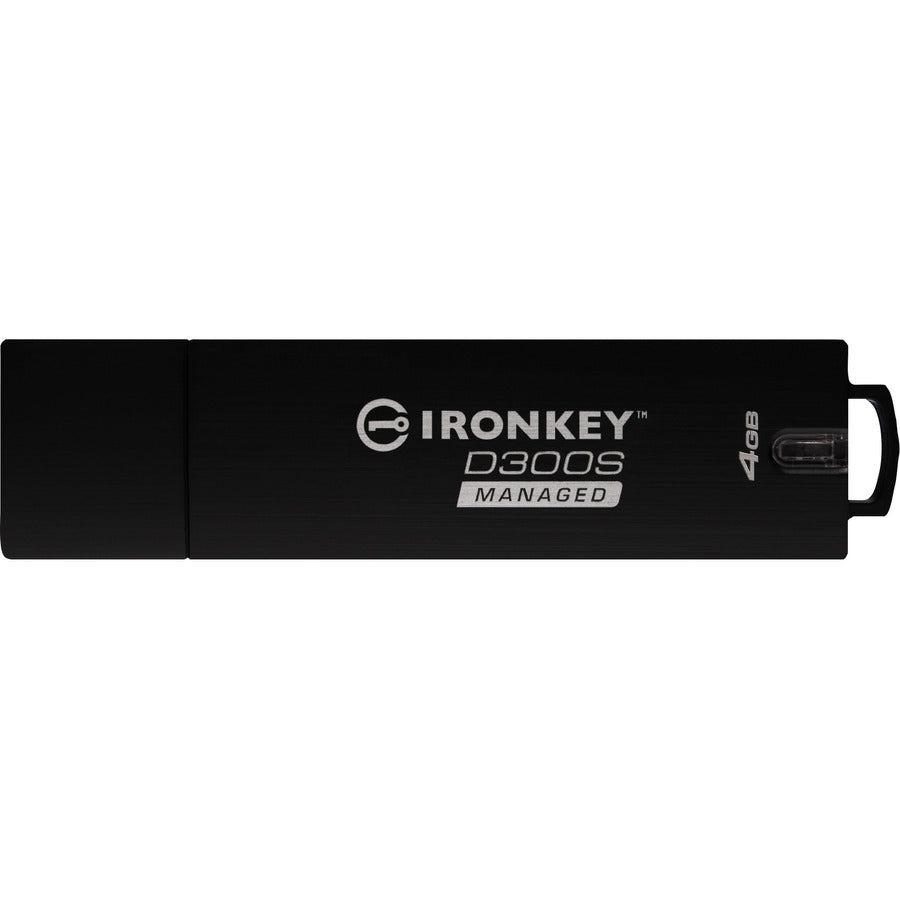 Kingston Technology Ironkey D300 Usb Flash Drive 4 Gb Usb Type-A 3.2 Gen 1 (3.1 Gen 1) Black