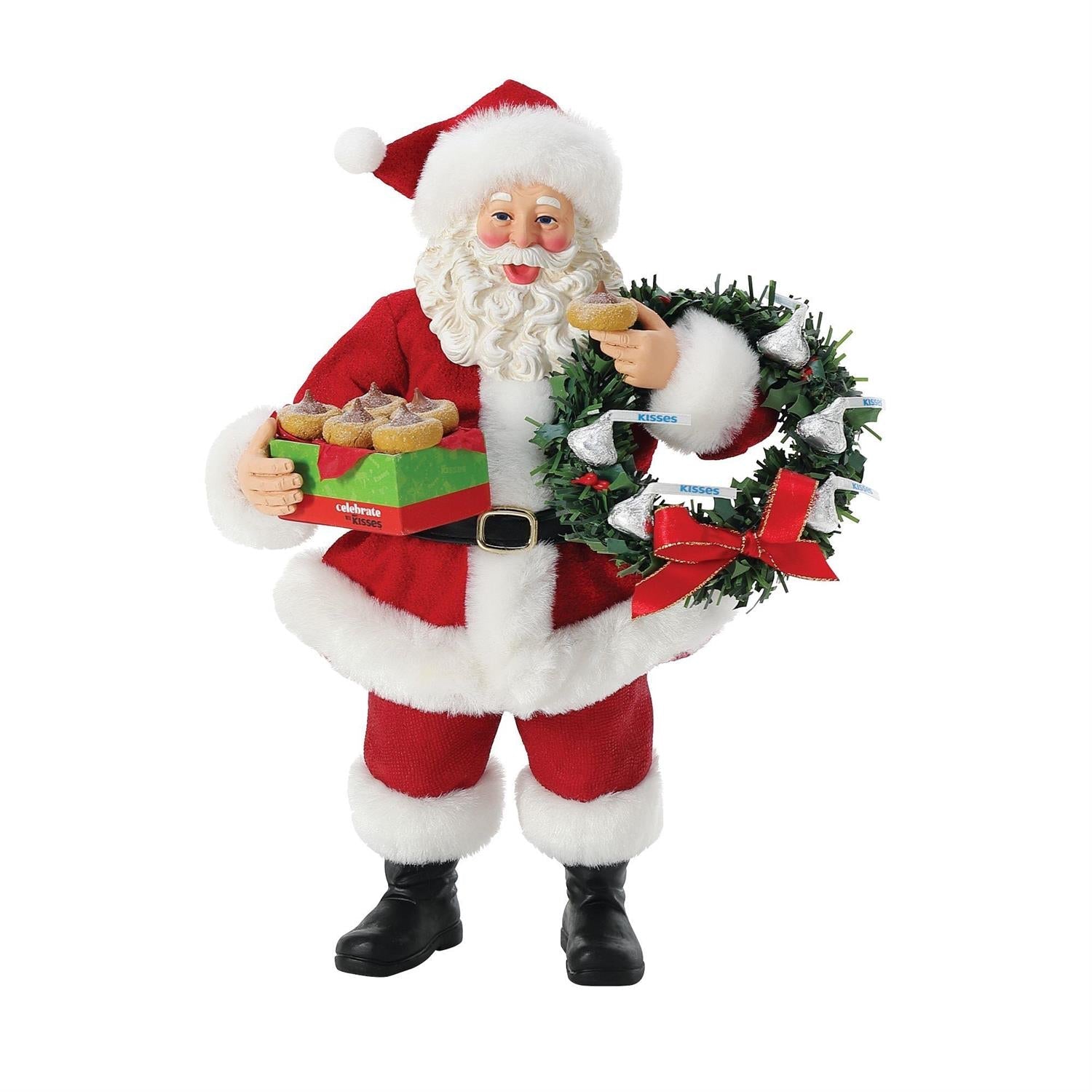 Kisses for Santa Figurine