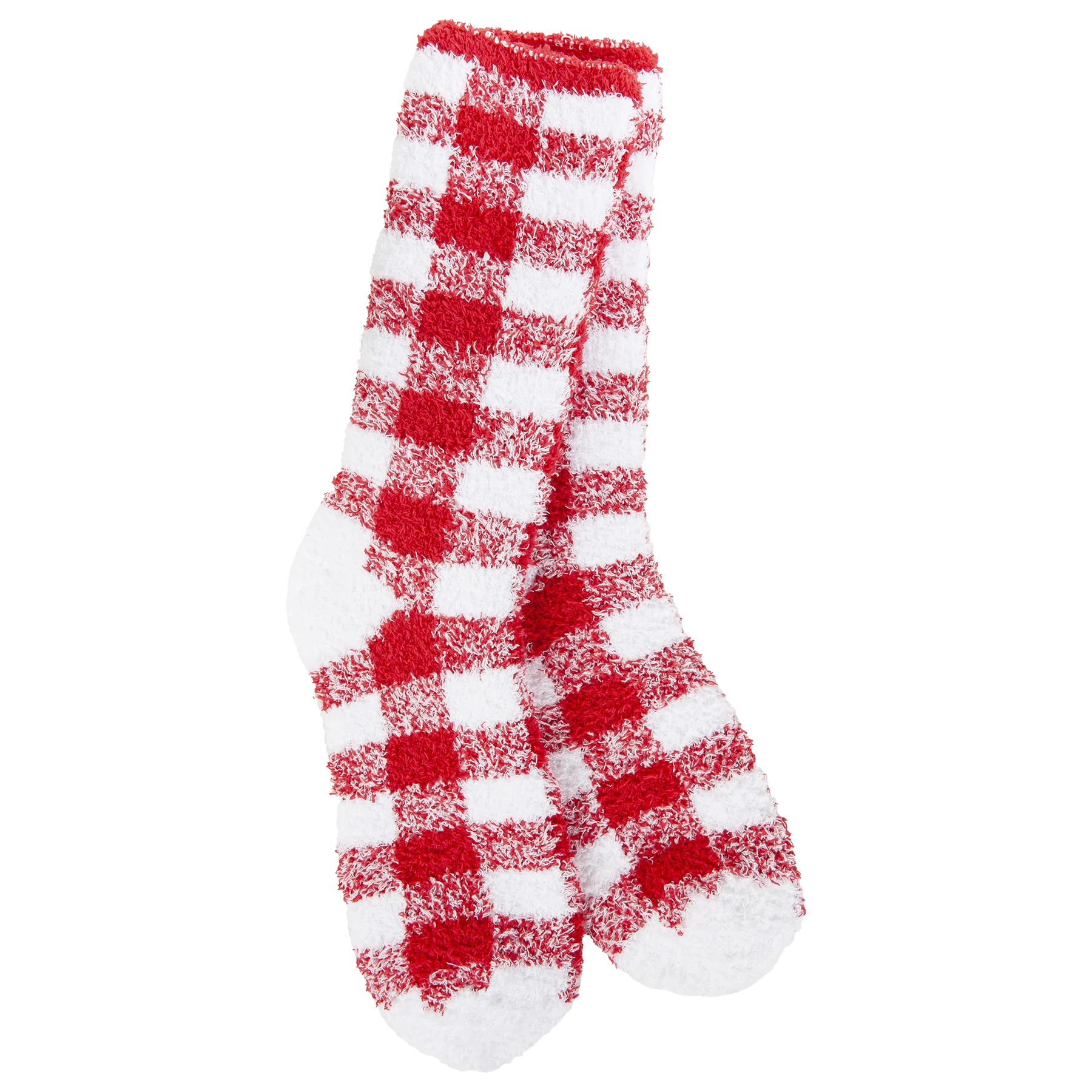 Knit Pickin Fireside Crew - Crimson and White