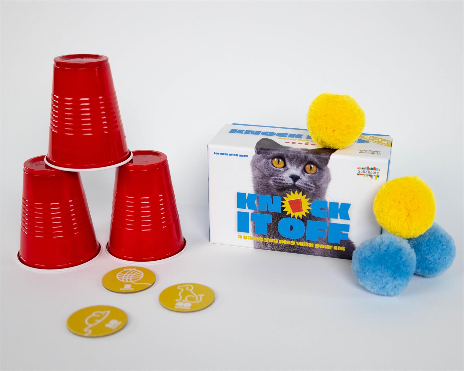 Knock It Off - A Game You Play With Your Cat