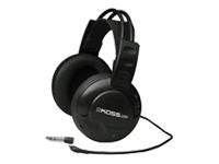 Koss UR20 - Headphones - full size - wired - 3.5 mm jack - black