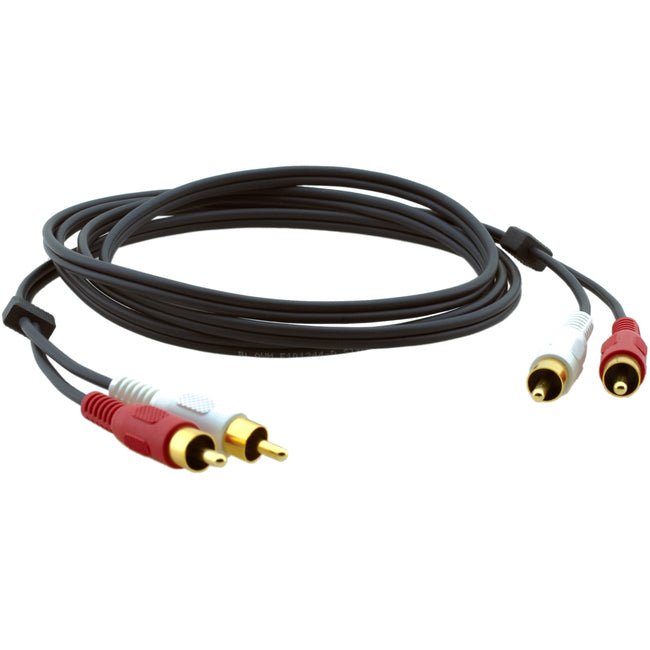Kramer 2 RCA (M) to 2 RCA (M) Molded Audio Cable 95-0202006