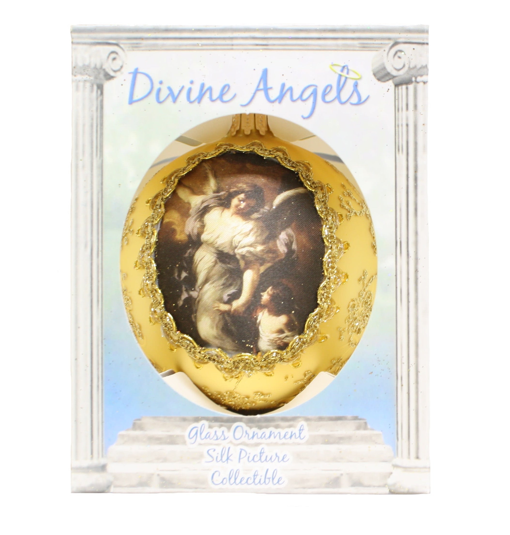 Krebs Divine Angels on Silk 2025 Ornament - Come with me