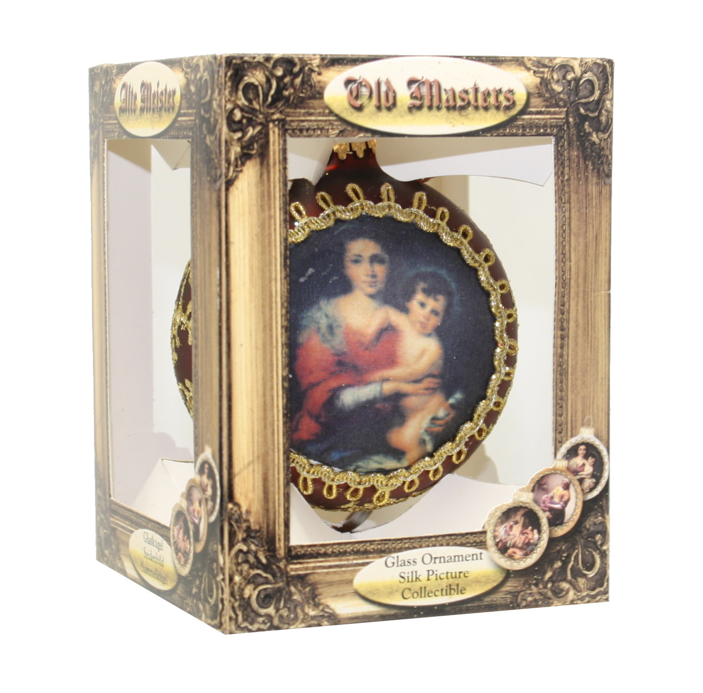 Krebs Masters on Silk 2023 Ornament - Virgin and Child