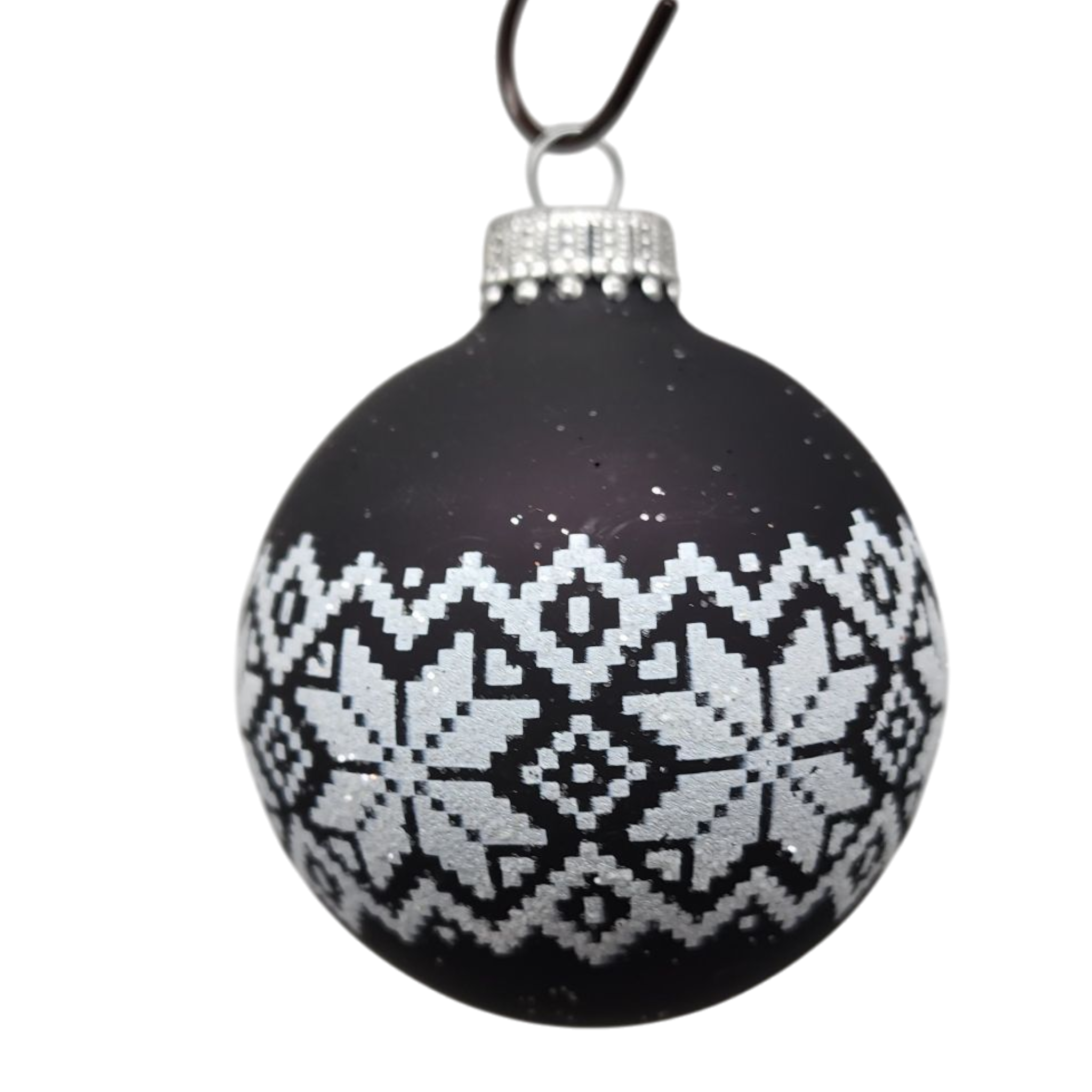 Krebs Value Glass Ornament 4 pack - Nordic Snowflakes