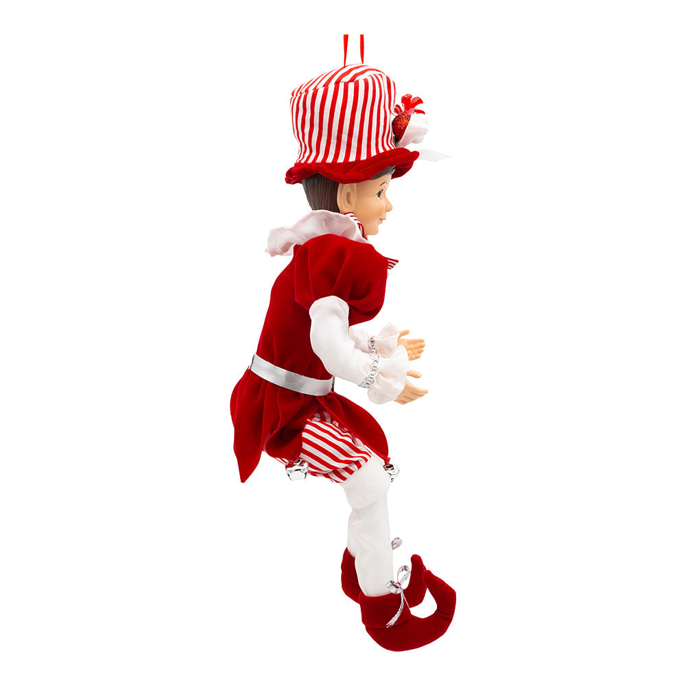Kringles Peppermint Elf - 15 Inch Ornament