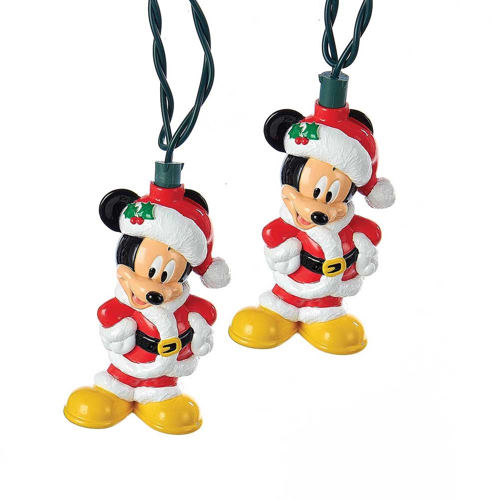 Kurt Adler 10-Light Mickey Mouse Light Set