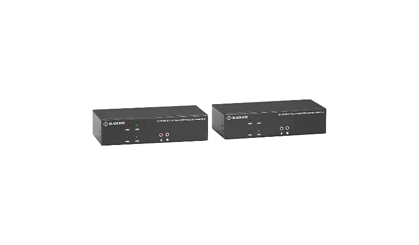 Kvm Extender Kit Over Catx - Dual-Monitor, Hdmi/Displayport 4K30, Usb 2.0, Audio