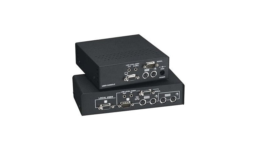 Kvm Extender - Vga, Ps/2, Rs232, Audio, Dual-Access, Catx, Gsa, Taa