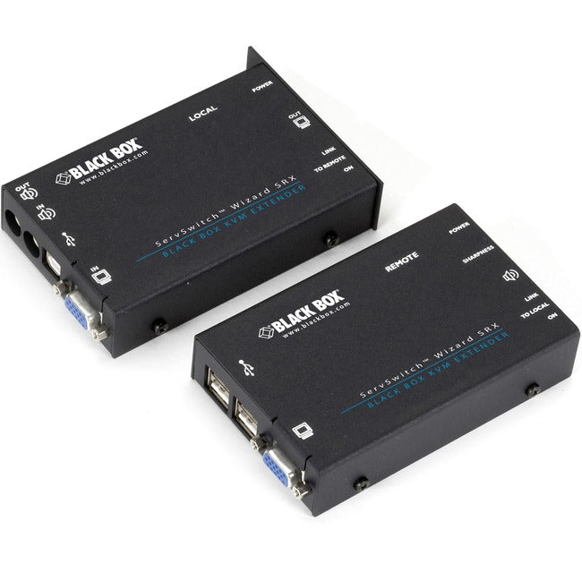 Kvm Extender - Vga, Usb 2.0, Audio, Dual-Access, Catx, Gsa, Taa