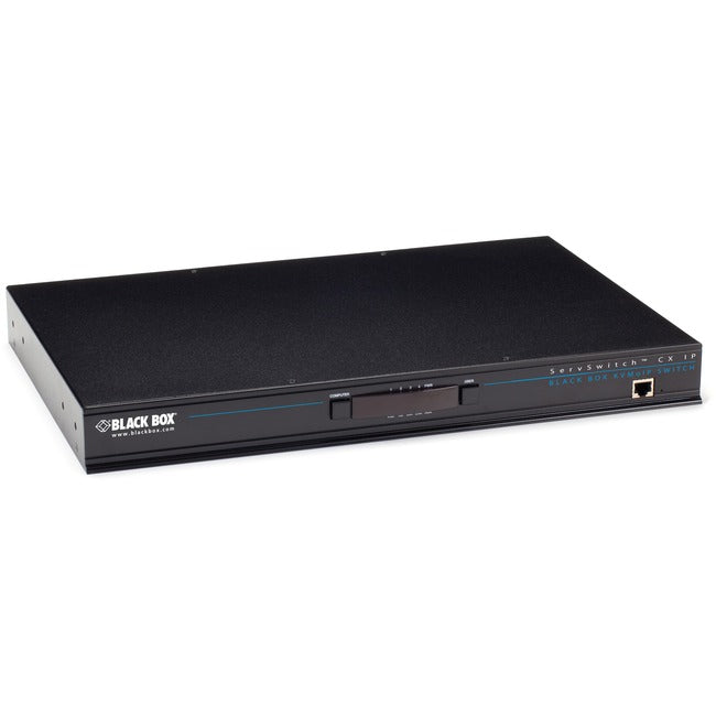 Kvm Switch - (1)Ip, (1) Analog Console Port + (4) Users, (24) Servers, Catx, Gsa