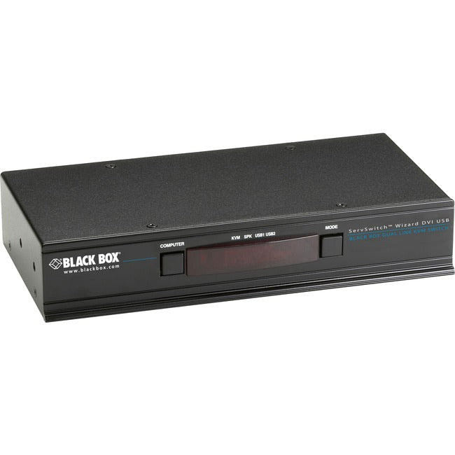 Kvm Switch - Single-Head, Dvi-D Dual-Link, Usb True Emulation, Audio, 4-Port, Gs
