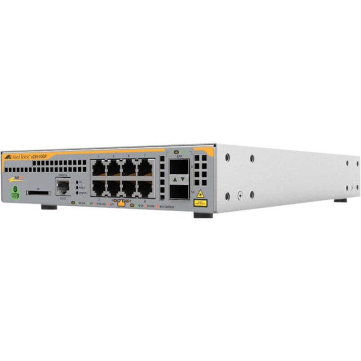 L2+ Managed Switch - Enterprise PoE+ Network Solution | TechSoft AT-X230-10GP-R-90