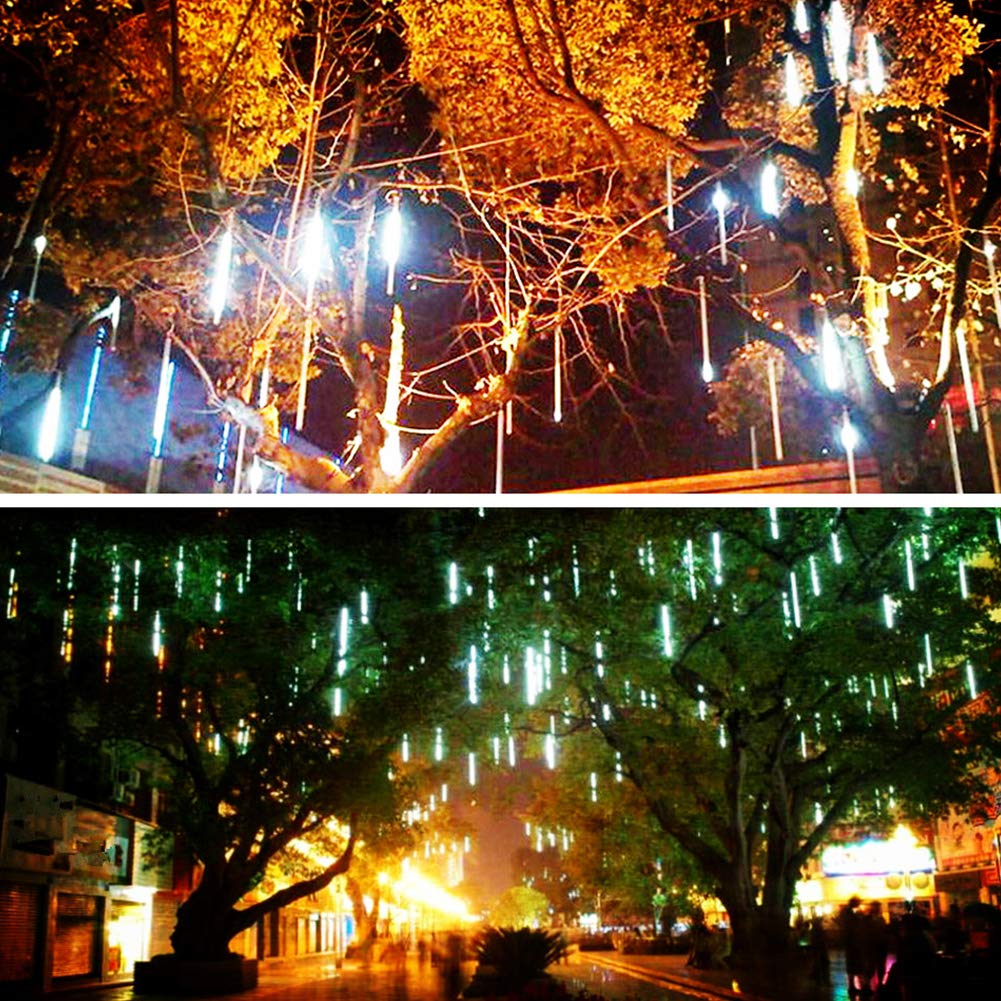 LED 11.5 Inch Meteor Hollow Lights - White