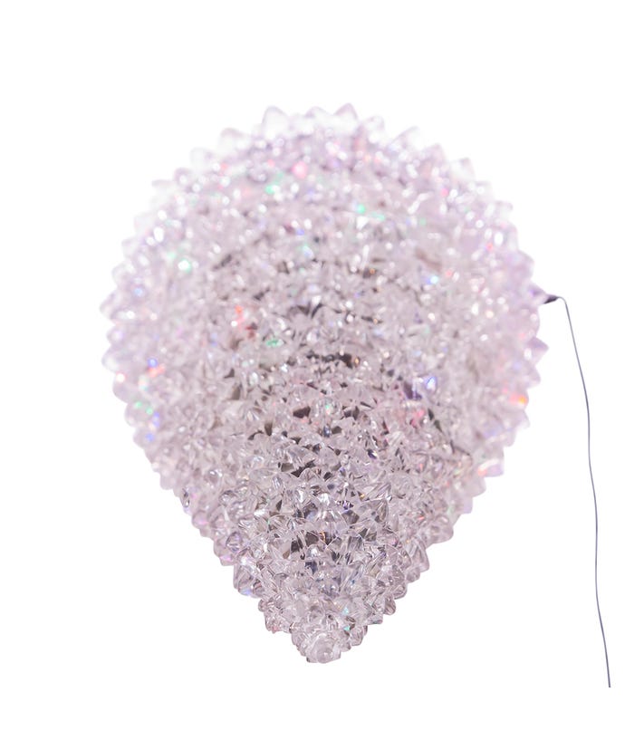 LED Acrylic Tree With 3 Light Color Projector - 22 Inches