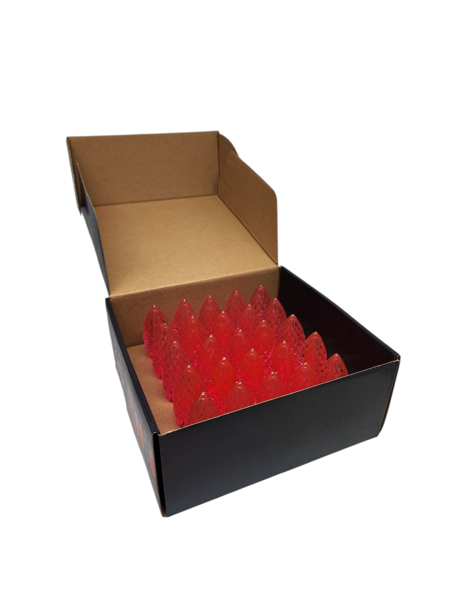 LED C9 Light Bulbs - 25 Pack - Pink