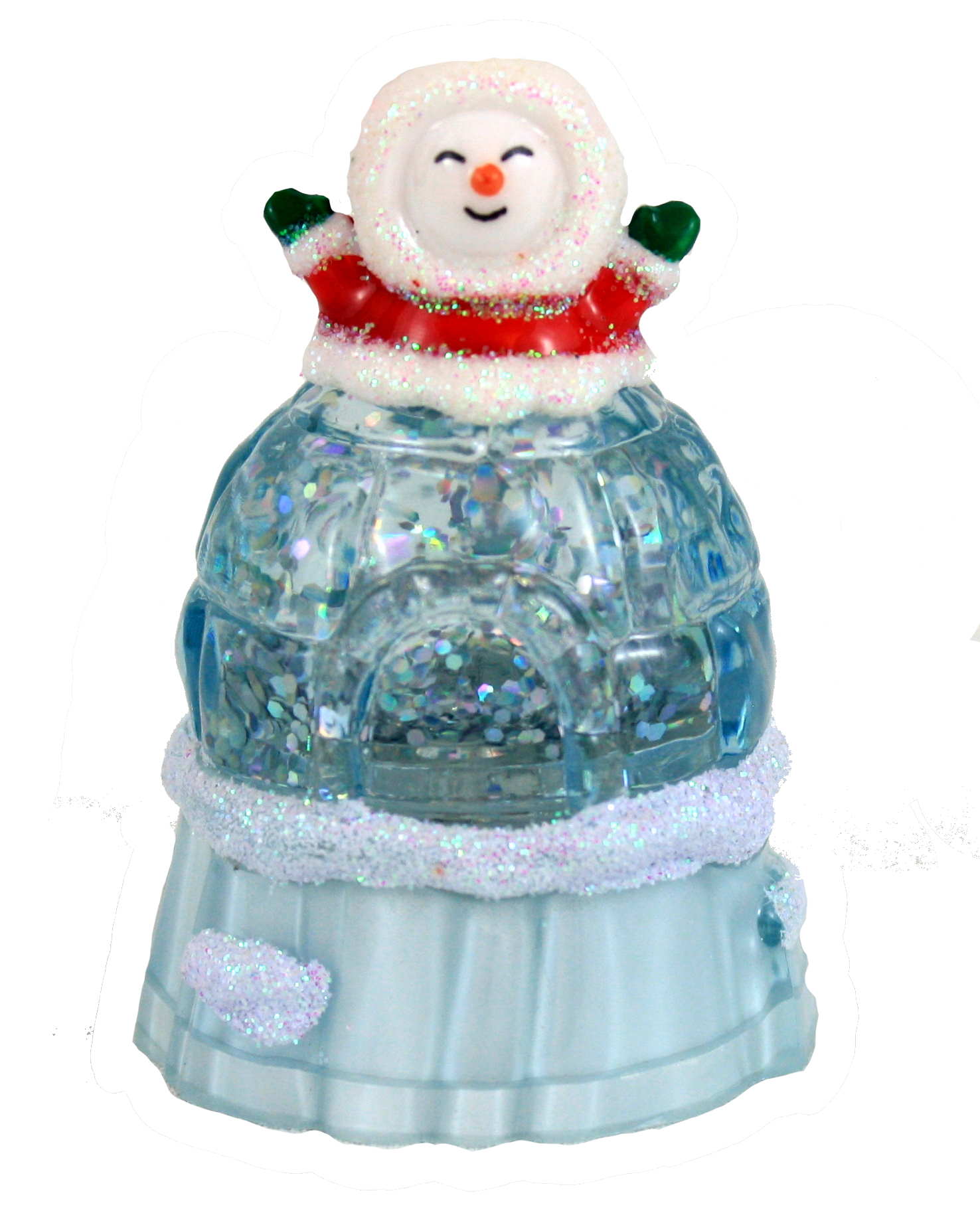 LED Igloo Snowglobe - Eskimo