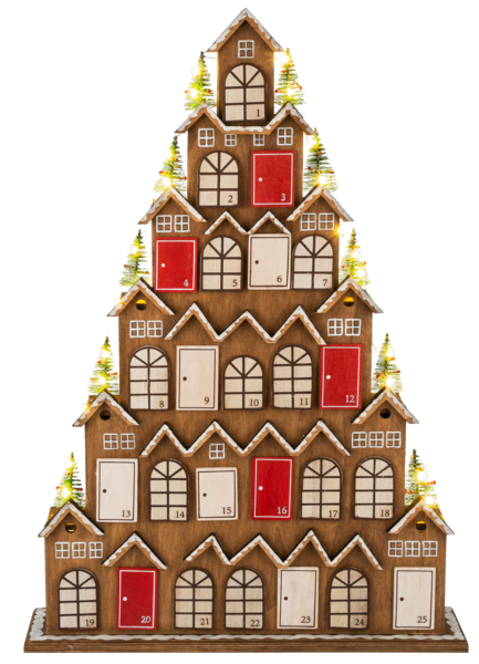 LED Light Up Advent Calendar