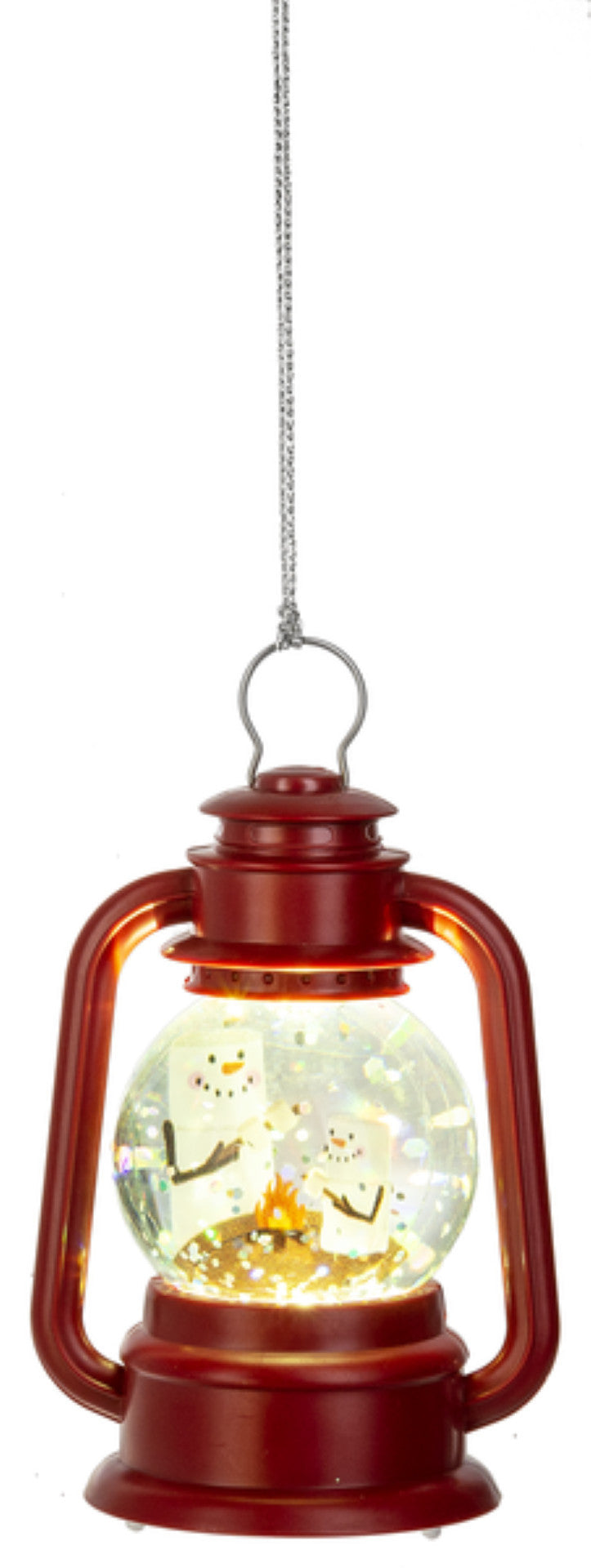 LED Light Up S'mores Lantern Mini Shimmer Ornament