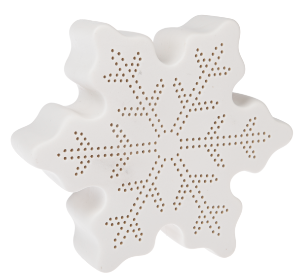 LED Light Up Snowflake Figurine